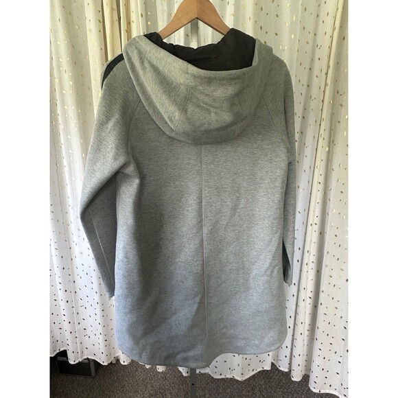 Nike Primaloft Tech Women's Gray Aeroloft Parka Down Filled Hoodie Jacket M - Picture 7 of 11